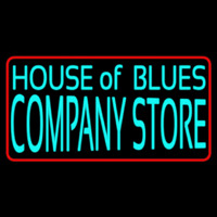 House Of Blues Company Store Neon Skilt