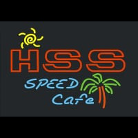 Hss Speed Cafe Neon Skilt