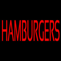 Humburgers 1 Neon Skilt