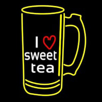 I Love Sweet Tea Neon Skilt