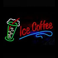 Ice Coffee Neon Skilt