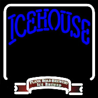 Icehouse Backlit Brewery Beer Sign Neon Skilt