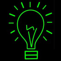 Idea Concept Bulb Neon Skilt