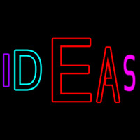 Idea Neon Skilt