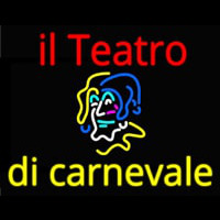 Il Teatro Di Carnevale Neon Skilt