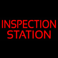 Inspectin Station Neon Skilt