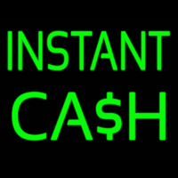 Instant Cash Neon Skilt