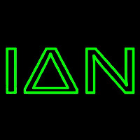 Iota Delta Nu Neon Skilt