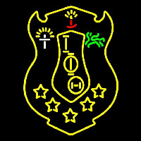 Iota Phi Theta Logo Neon Skilt