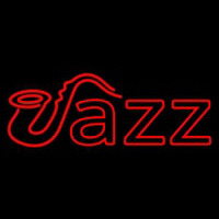 Jazz Red 3 Neon Skilt