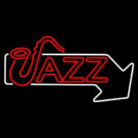 Jazz Red Neon Skilt