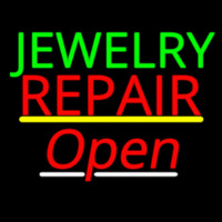 Jewelry Repair Script2 Open Yellow Line Neon Skilt