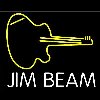 Jim Beam Beer Sign Neon Skilt