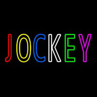Jockey 1 Neon Skilt