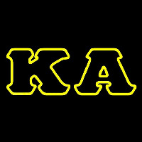 Kappa Alpha Order Neon Skilt