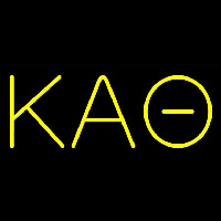 Kappa Alpha Theta Neon Skilt
