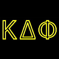 Kappa Delta Phi Neon Skilt