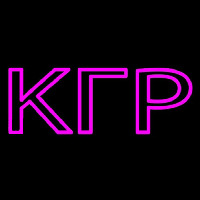 Kappa Gamma Rho Neon Skilt