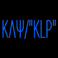 Kappa Lambda Psi Neon Skilt