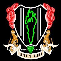 Kappa Phi Gamma Logo Neon Skilt