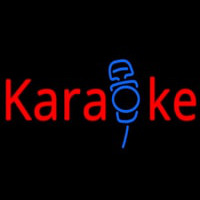 Karaoke Mike Neon Skilt