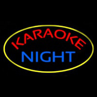 Karaoke Night Colorful 1 Neon Skilt