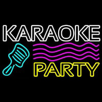 Karaoke Party Neon Skilt