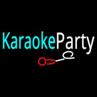 Karaoke Party Neon Skilt