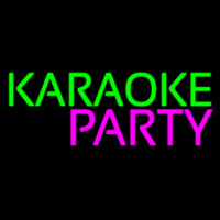 Karaoke Party Neon Skilt