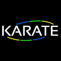 Karate Neon Skilt