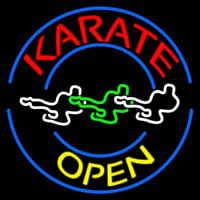Karate Neon Skilt