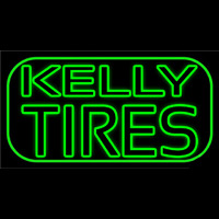 Kelly Tires Neon Skilt