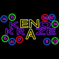 Keno Kraze 1 Neon Skilt