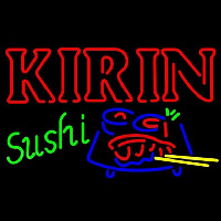 Kirin Beer And Sushi Beer Sign Neon Skilt