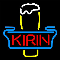 Kirin Glass Beer Sign Neon Skilt
