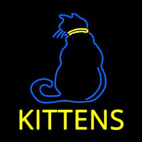 Kittens Cat Neon Skilt