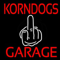 Kornogs Garage Neon Skilt