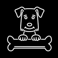Labrador Retriever Poster Neon Skilt