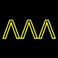 Lambda Lambda Lambda Neon Skilt