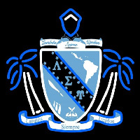 Lambda Sigma Upsilon Chapters Logo Neon Skilt