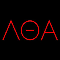 Lambda Theta Alpha Neon Skilt