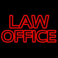 Law Office Neon Skilt