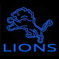 Lions Neon Skilt