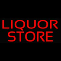 Liquor Store Neon Skilt