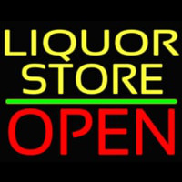 Liquor Store Open 1 Neon Skilt