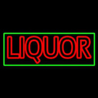 Liquors Neon Skilt