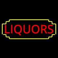 Liquors Neon Skilt