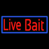 Live Bait Neon Skilt