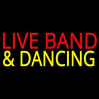 Live Bands 1 Neon Skilt