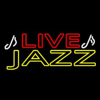 Live Jazz 1 Neon Skilt